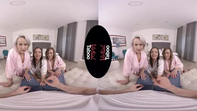 Sexo grupal de la novia antes de la boda - Porno VR